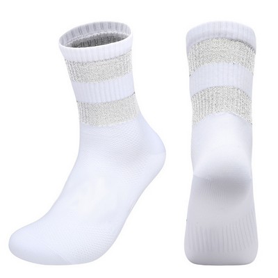 Breathable Crew Bike Socks