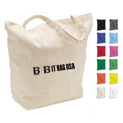 12 oz Cotton Canvas Reusable Tote Bags