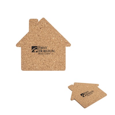 House Cork Coaster