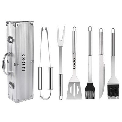 Premium 6-Piece BBQ Toolkit