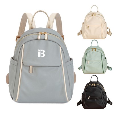 Lightweight Oxford Backpack For Women