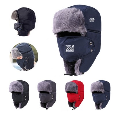 Winter Snowboard Bomber Hat