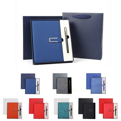 Compact A5 Hardcover Notebook with Pen Loop