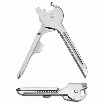 5-in-1 Stainless Steel Keychain Multi-Tool