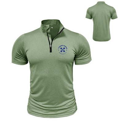 Men's Quick Dry Fitness Short Sleeve