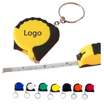 Mini Pocket Tape Measure Key Chain