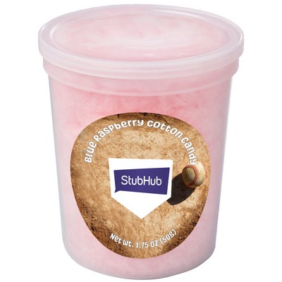 Baseball Cotton Candy Tub - Classic Pink