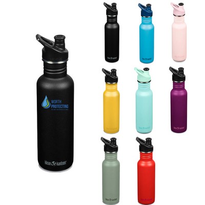 27 Oz. Klean Kanteen® Classic Water Bottle w/Sport Cap