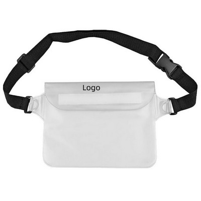 Waterproof Waist Pouch-Triple Zip-Lock