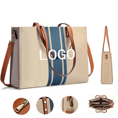 Laptop Tote Bag with Adjustable Strap