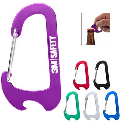 2 In 1 Carbiner Bottle Opener