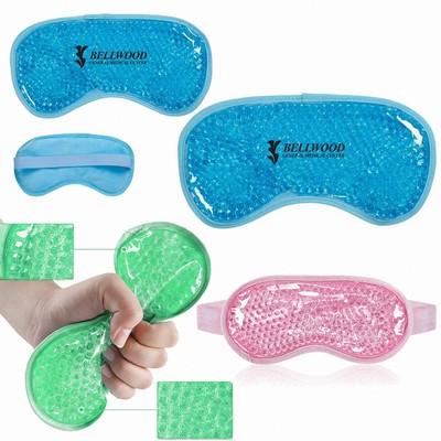 Cooling Gel Ice Eye Mask For Stress Relief