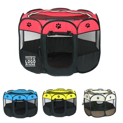 Portable Cat House Pet Tent