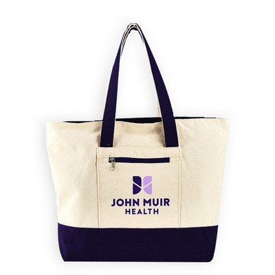 Custom Canvas Tote Bag-12oz