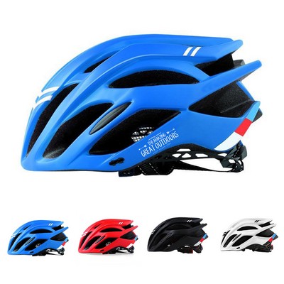 Cycling Helmet with Sizing Wheel