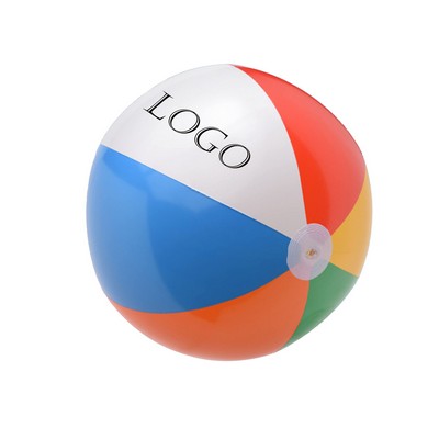 Six Color Beach Ball