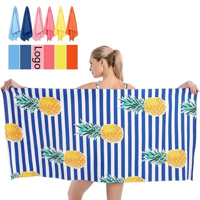 Quick Dry Lightweight Microfiber Beach Towel