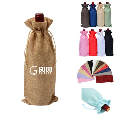 Drawstring Wine Bag