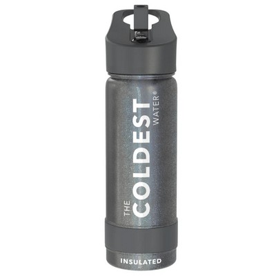 18 Oz. Coldest® Sports Bottle w/Standard Mouth Straw Lid