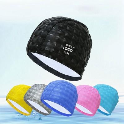 Waterproof PU Swimming Cap