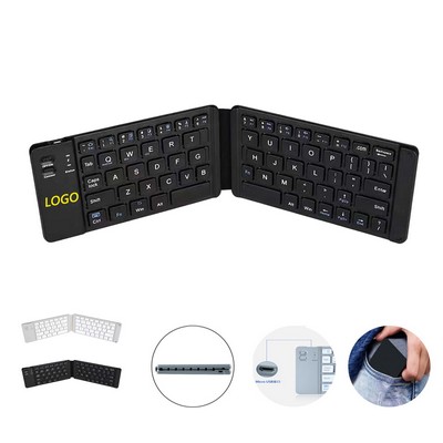 Folding Bluetooth Portable Ultra-thin Wireless Keyboard