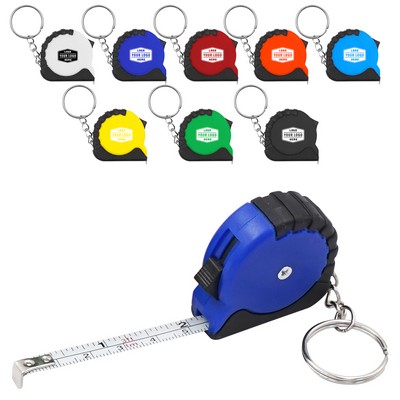 Mini Tape Measure Keychain