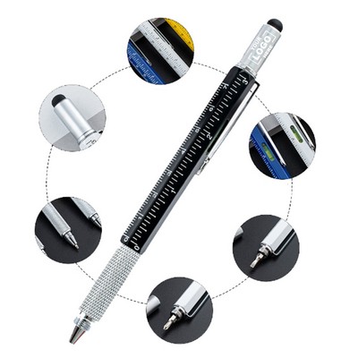 Multifunctional Tech Tool Pen with Ruler