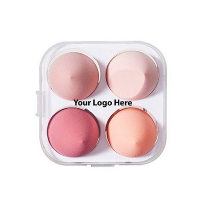 4 Pcs Makeup Sponges Set