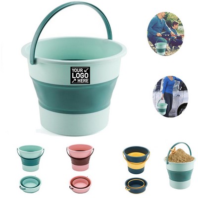 10L Collapsible Plastic Bucket