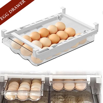 18 Egg Refrigerator Drawer Organizer