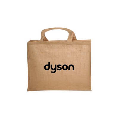 Union Printed - Large Jute Tote Bag