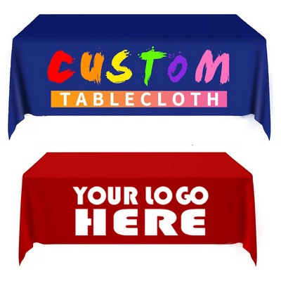 6' Custom Printed Tablecloth