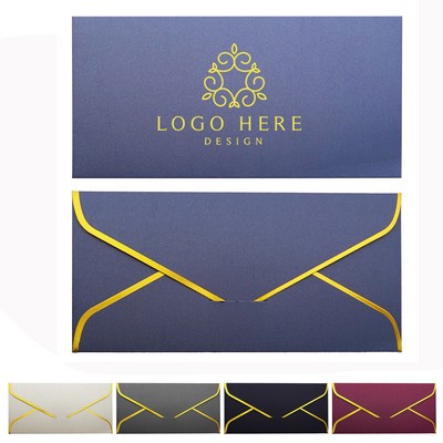 Gold-Trim Pearlized Envelope