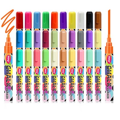 6Mm Liquid Chalk Markers Erasable Chalkboard Pens