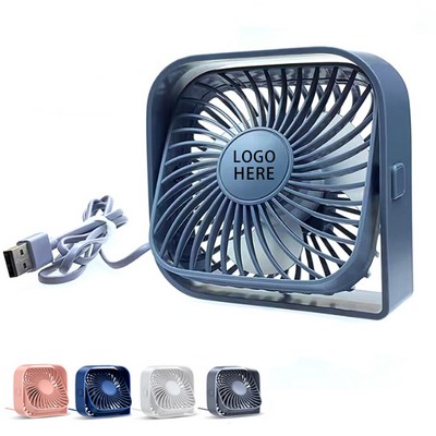 Portable Desktop USB Charging Fan