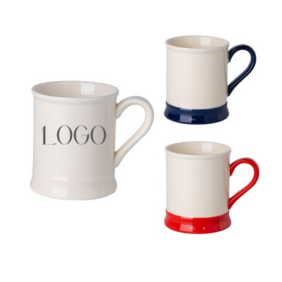 American Style Tall Ceramic Breakfast Mug