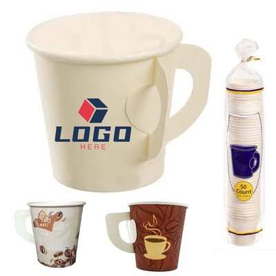 7 Oz Paper Cup With Handle