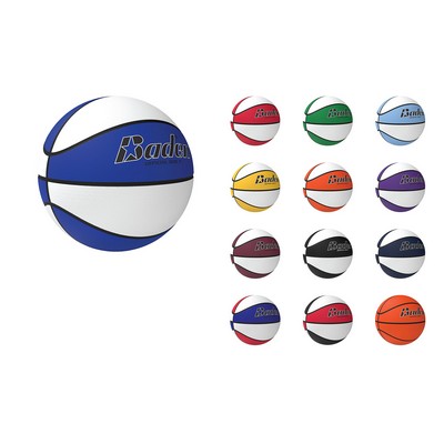 Basketball - Rubber, Junior Size (8.5" Dia/27.5" Cir) 13 Colors!