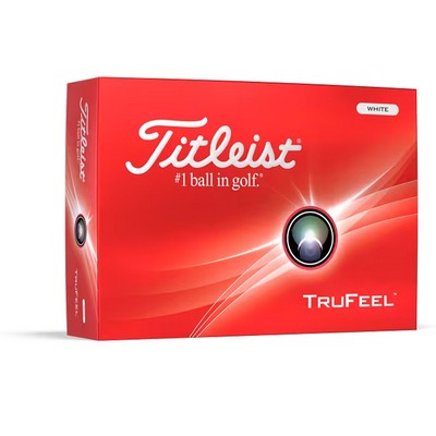 Titleist TruFeel Logo Golf Balls - 1 Dozen/1 Pole