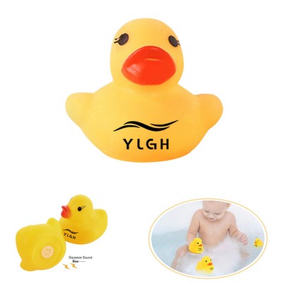 Yellow Mini Duck Stress Toy