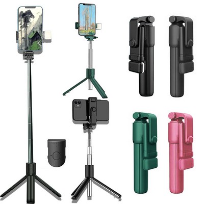 Smartphone Selfie Tripod All-in-1 with Integrated Wireless