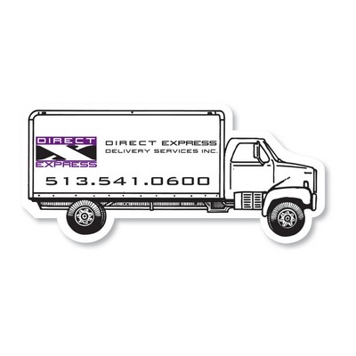 Delivery Truck Magnet - Full Color