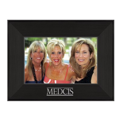 Aero Brushed Black Steel 4"x 6" Frame - 1.25" Wide