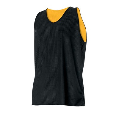 Youth Tricot Mesh Reversible Tank Top Shirt