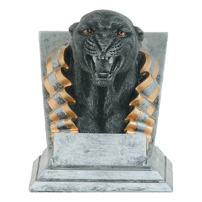 4" Panther Mascot Resin Trophy