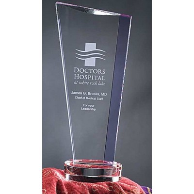 Indra Optic Crystal Award (4"x9½")