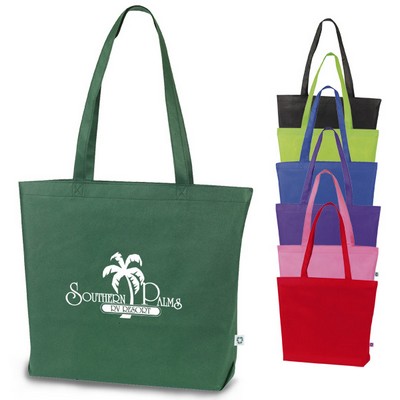 Recyclable Open Tote Bag w/ 28" Straps