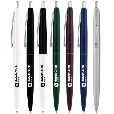 Seville S Plastic Ballpoint click Pen