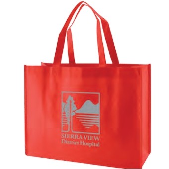 Black Non-Woven Tote Bag (16"x6"x12"/28" Handle)