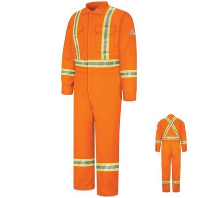 Bulwark® Men's 9 Oz. Premium Coverall w/CSA Reflective Trim